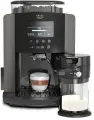 8010000454 / Кофемашина Krups Arabica Latte EA819E10, черный/коричневый