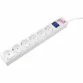 Удлинитель Power Cube 5м 6р, 16А, SPG6-А2 (белый)