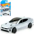 Машинка Hot Wheels KIA Stinger GT, серый цвет, коллекционная 1/64 длина 7 см