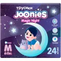 Joonies Трусики Magic Night, M (6-11 кг.), 24 шт, 2 упаковки