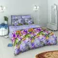Постельное белье Василиса бязь арт. 3925/1 Фиалки размер 2-х спальный