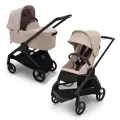 Коляска универсальная 2 в 1 Bugaboo Dragonfly Black/Desert Taupe/Desert Taupe