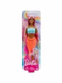 Кукла Mattel Barbie Mermaid - Кукла-Русалка с длинными темно-розовыми волосами и коралловым хвостом - Барби HRR04