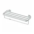 Полка для ванной комнаты AM.PM Func A8F37700 хром, полка для полотенец, подвесная, настенная, гарантия 5 лет, Германия
