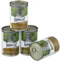 Корм для кошек Happy Cat беззерновой, с цыпленком, с уткой 4 шт. x 400 г (кусочки в соусе)
