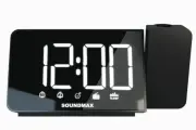 Радиобудильник Soundmax SM-1539 (чёрный с белым)