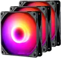 Вентиляторы для корпуса PHANTEKS M25 Black 120мм (3шт) Черный, ARGB, для кулера, СЖО