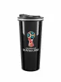 Термокружка Эмблема Black 450 мл в подарочной коробке Travel FIFA World Cup Russia 99072
