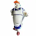 Ёлочная игрушка Фрекен Бок (Лефортовский фарфор)