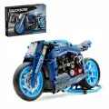Конструктор Мотоцикл Дукати ducati Diave синий, 986 деталей.