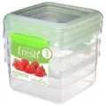 Набор контейнеров пищевых Sistema Fresh 1,2л, 3шт, 951630