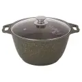 Кастрюля 4 л KUKMARA Trendy style, K41TSML, алюминий, малахитовый