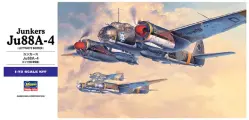 00555 Hasegawa Бомбардировщик люфтваффе Junkers Ju88A-4 (1:72)