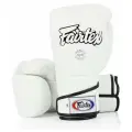 Боксерские перчатки Fairtex Angular Sparring BGV6 White (14 унций)