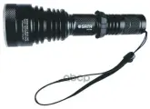 Фонарь светодиодный aluminum (чёрный) led cree, д/л 295м. SATA арт. 90748