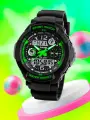 Наручные часы SKMEI, черный/зеленый