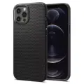 Защитный чехол Spigen Liquid Air для iPhone 12 / 12 Pro Matte Black