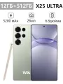 Смартфон W&O X25 Ultra 12+512 GB, телефон андроид, Android 14, IPS, 6.8, 12 ГБ, 512 ГБ
