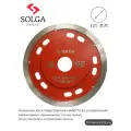Диск алмазный сплошной по керамограниту, керамике HARD TILES 125х1.1х22.23 мм Solga Diamant 1571G6125