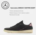 Кроссовки Jordan Jordan 1 Centre Court, размер 5 US, черный
