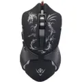 Мышь Nakatomi MOG-25U DPI 2400-800 игровая подсветка - 1.5м чёрная