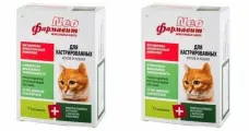 Фармавит Neo Кормовая добавка витамины для кастрированных котов и кошек 1880, 60 таб, 2шт.