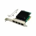 PCIe Gigabit Network Card Professional 8125B 4 Port 2.5G Copper Cable PCI Express Ethernet Adapter for Desktop PC
