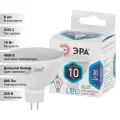 (6 шт.) Светодиодная лампочка ЭРА MR16 10Вт 170-265В 4000К GU5.3