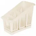 Сушилка для столовых приборов Plast Team 3х-секционная 200х120х160 мм молочный туман