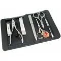 Набор маникюрный Mertz 60003, мужской, кожаный чехол, Германия, 7 предметов
