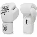 Боксерские перчатки Hardcore Training AK PU White
