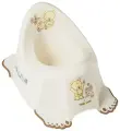 Детский горшок антискользящий Tega Baby Мишки Teddy Бежевый