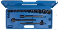 Набор торцевых головок Ситомо 42331, шестигранные, 6-гранная, 1/2, 16 предметов, синий