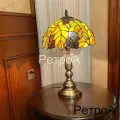 Настольная лампа тиффани 30 CM абажур РетроA Р375D