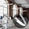 Профиль алюминиевый для светодиодной ленты, анод., П-образный, гибкий, накладной, серебро, 2м, индивидуальная упаковка (рассеиватель матовый, заглушки - 2шт., крепеж - 4шт.). Китай