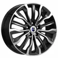 Колесный диск K&K Атакама 6.5x17 5*114.3 ET50 DIA60.1 Алмаз черный