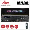 DBX DSP8000 Профессиональный процессор с эффектом реверберации микрофон против свистения, караоке, домашнее пение, ктв