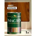 Масло для дерева OAK AFFECTION, коньяк, 1 л, для наружных работ, морозостойкое, защита от УФ