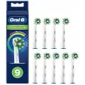 Насадки для электрической зубной щетки Oral-B Cross Action CleanMaximiser, 9 штук в блистере