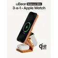 Беспроводное зарядное устройство магнитное uBear Balance Slim, 3-в-1, с поддержкой Apple Watch, Qi2.2