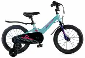 Детский велосипед Maxiscoo Jazz Standart Plus 16' (2025) 16 Бирюзовый (100-120 см)