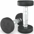 Гантели Unix Fit PRO круглые обрезиненные 2,5 кг х 2 шт.