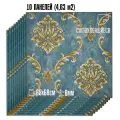 LAKO Комплект 10 шт 3D панель для стен DECOR, Барокко цвет Сине-серый, 70x70см, толщина 6мм LKD-5-XY-A05-KO-MEGA10