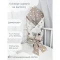 Конверт-одеяло демисезон детский на выписку с поясом 90х90 см.