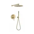 Душевая система скрытого монтажа Grocenberg GB5099MG-3 Матовый золото, высокий душ