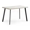 Стол Woodville Тринити Лофт 120 25 мм Юта/Черный матовый Размеры: Высота 750мм Глубина 600мм Ширина 1200мм