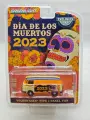 Машинка 1/64 Greenlight Car model Volkswagen T2 van - Day of the Dead 2023