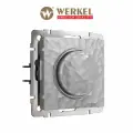 Диммер встраиваемый Werkel Hammer W1242006, 600 Вт/LED 200 Вт, серебряный, IP20