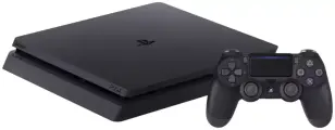 Игровая приставка Sony PlayStation 4 Slim 1000 ГБ HDD, без игр, черный