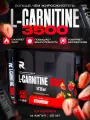 L-карнитин жиросжигатель энергетик 3500 мг в ампулах со вкусом Клубника